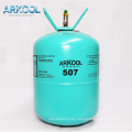 Gas refrigerante R507 con cilindro desechable 99.9% alta pureza